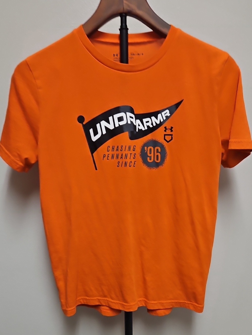 Under Armour Bright Orange Graphic Flag Tee